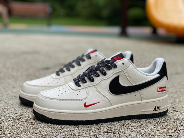 Authentic Nike Air Force 1 BY YOU Rice White/Black