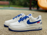 Authentic Nike Air Force 1 BY YOU X Supreme White/Blue