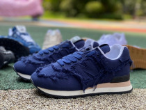 Authentic New Balance 574  x MU MU Women Shoes Blue