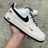 Authentic Nike Air Force 1 BY YOU Rice White/Black