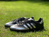 Authentic WALES BONNER x adidas originals Samba PonyTonal Black Silver