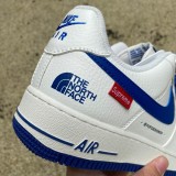 Authentic Nike Air Force 1 BY YOU X Supreme White/Blue