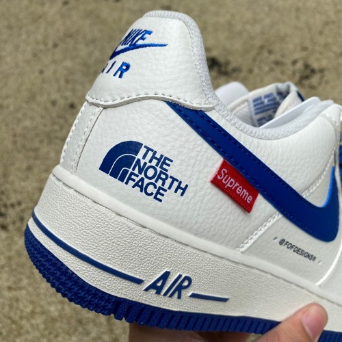 Authentic Nike Air Force 1 BY YOU X Supreme White/Blue