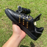 Authentic WALES BONNER x adidas originals Samba PonyTonal Black Gold