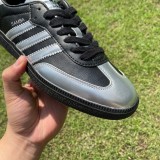 Authentic WALES BONNER x adidas originals Samba PonyTonal Black Silver