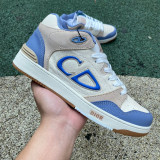 Authentic Dior B57 Mid Oblique Khaki Blue