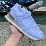 Authentic New Balance 574  x MU MU Women Shoes White