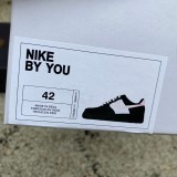 Authentic Nike Air Force 1 BY YOU Black/White/Pink