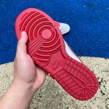 Authentic Nike Dunk Low White/Red