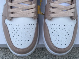 Authentic Air Jordan 1 Low White/Light Bone
