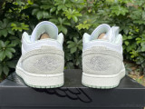 Authentic Air Jordan 1 Low SE White/Seafoam-Sail