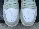 Authentic Air Jordan 1 Low SE White/Seafoam-Sail