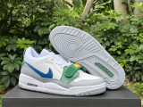 Authentic Jordan Legacy 312 Low White/Green