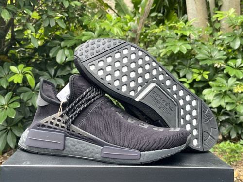Authentic Pharrell Williams x adidas originals NMD Human Race  Triple Black