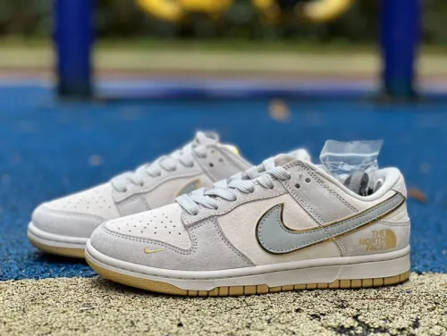 Authentic Nike Dunk x The North face North Golden