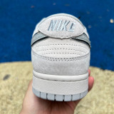 Authentic Nike Dunk x The North face North Silver