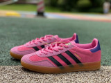 Authentic Adidas Originals Samba Gazelle Indoor W Black/Pink Red