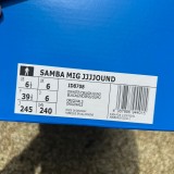 Authentic JJJJound x Adidas Samba OG White/Grey/Brown