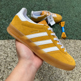 Authentic Adidas Originals Samba Gazelle Indoor W Yellow/White