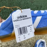 Authentic Adidas Originals Samba Gazelle Indoor W Blue