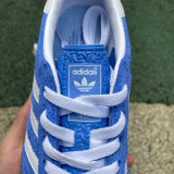 Authentic Adidas Originals Samba Gazelle Indoor W Blue