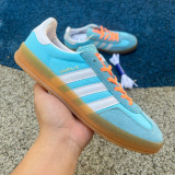 Authentic Adidas Originals Samba Gazelle Indoor Blue/White