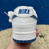 Authentic Nike Dunk x MLB White/Blue