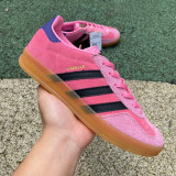 Authentic Adidas Originals Samba Gazelle Indoor W Black/Pink Red