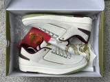 Authentic Air Jordan 2 Low “Chinese New Year” White/Red