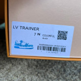 Authentic LV Trainer Maxi Jeans Blue