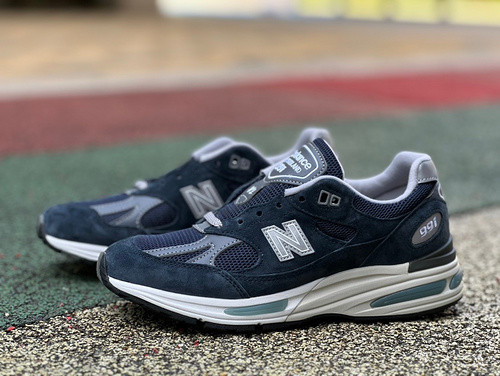 Authentic New Balance 991 Military Blue