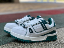 Authentic LV Trainer Maxi White Green