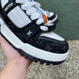 Authentic LV Trainer Maxi Jeans Black/White