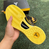 Authentic Nike Kobe 8 Protro Black/Yellow/Grey