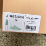 Authentic LV Trainer Sneaker Light Green