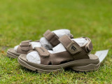 Authentic Balenciaga Tourist Sandal Brown