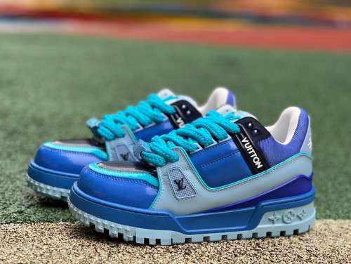 Authentic LV Trainer Maxi Blue