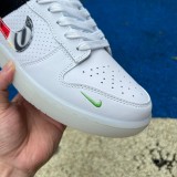 Authentic Nike Dunk Low Retro White/Black/Red