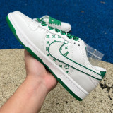 Authentic Nike Dunk Low Retro x LV White/Green
