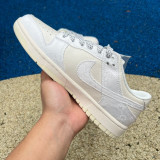 Authentic Nike Dunk Low Retro x GUCCI Rice White