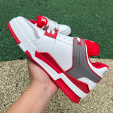 Authentic LV Arch Licht Sneaker White/Grey/Red