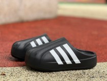 Authentic Adidas Superstar Mule Black/White