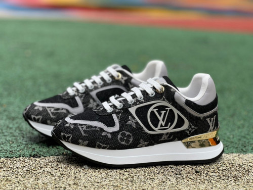 Authentic LV Neo Run Away Sneaker Black