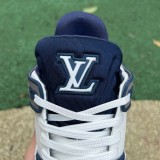 Authentic LV Arch Licht Sneaker Blue White