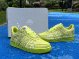 Authentic Cactus Plant Flea Market x Nike Air Force 1 Yellow 3M