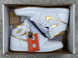 Authentic Air Jordan 1 High OG WMNS “Metallic Gold”