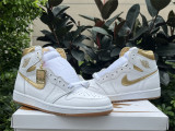Authentic Air Jordan 1 High OG WMNS “Metallic Gold”