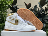 Authentic Air Jordan 1 High OG WMNS “Metallic Gold”