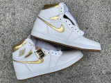 Authentic Air Jordan 1 High OG WMNS “Metallic Gold”