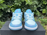 Authentic Air jordan 1 Low SE Aquarius Blue